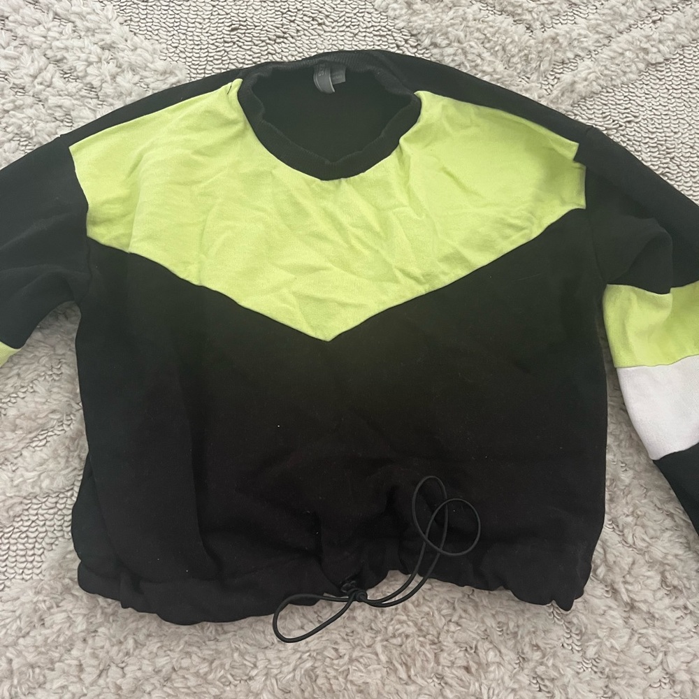 Cropped sweatshirt